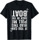 Funny Boating Design Women Boating Boater Boat Owner T-Shirt - T-Shirt | Black