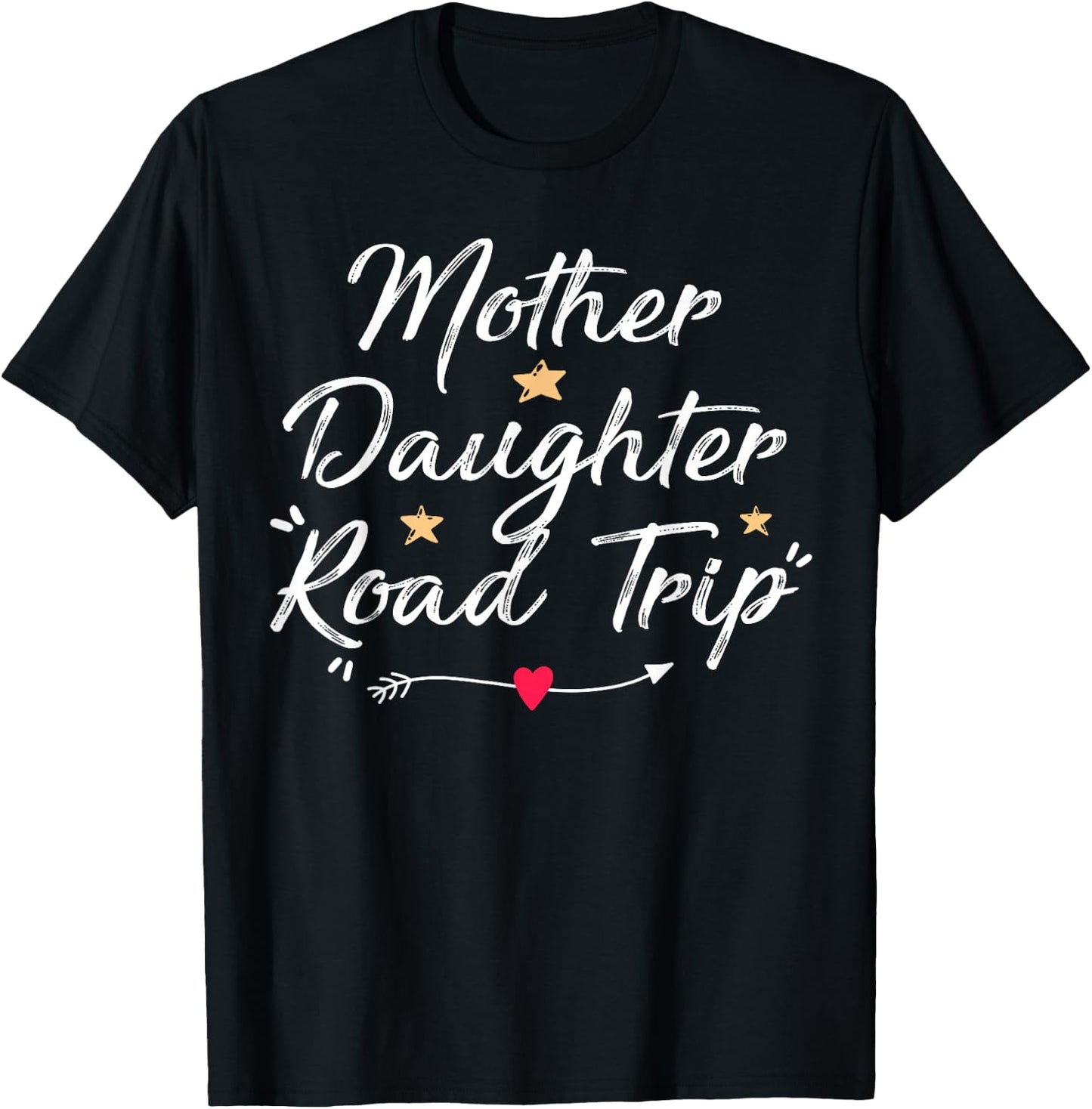 Mother Daughter Road Trip Funny Vacation Mom Daughter Travel T-Shirt - T-Shirt | Black