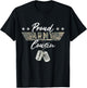 Proud U.S. Army & Military Family Military Gift Proud Army Cousin American Veteran Military T-Shirt - T-Shirt | Black