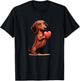 Cute Dachshund Valentines Day Heart Lover Dog Mom Dad Women T-Shirt - T-Shirt | Black