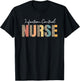 Infection Control Nurse Leopard Pattern Infection Prevention T-Shirt - T-Shirt | Black