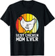 Mothers Day Best Chicken Mom Ever Retro Farm Hen Mama Women T-Shirt - T-Shirt | Black