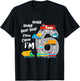 6 Year Old Birthday Transportation 6th Party Kids T-Shirt - T-Shirt | Black