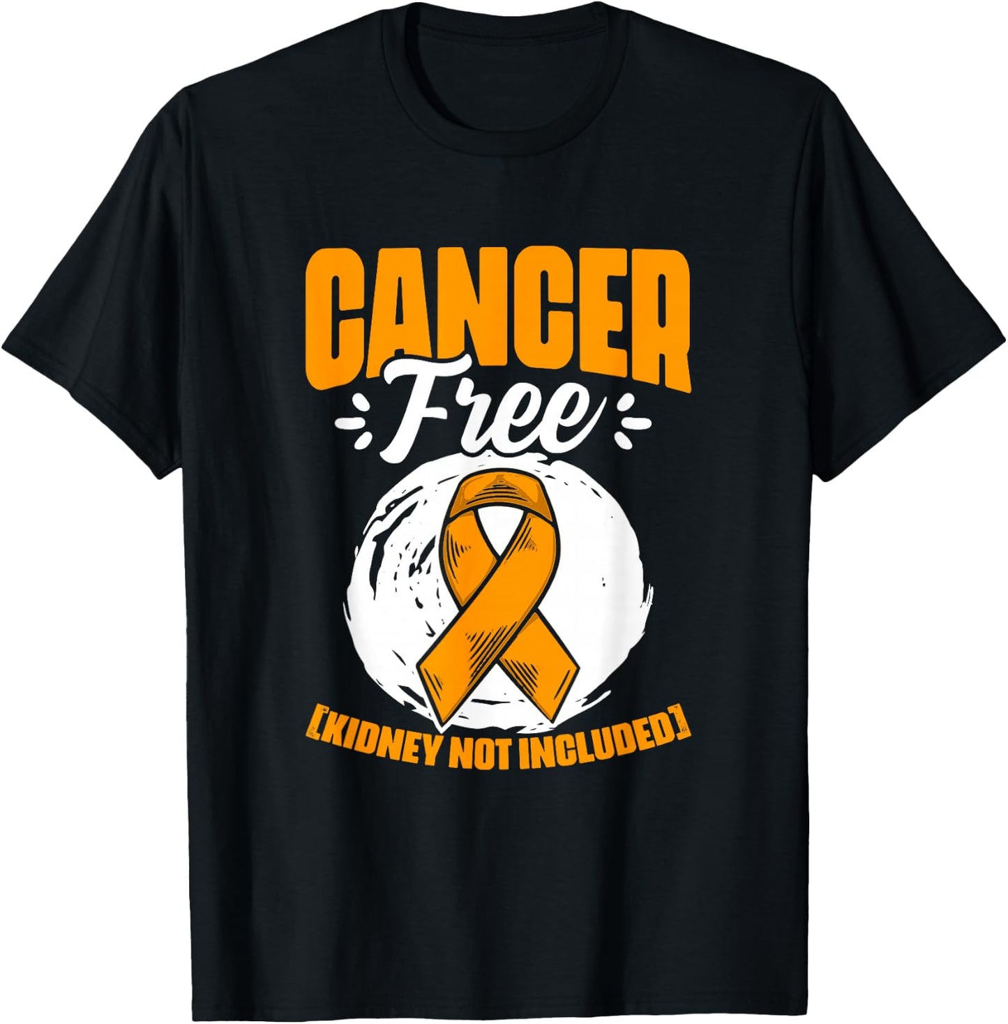 Kidney Cancer Free Support Kidney Cancer Survivor T-Shirt - T-Shirt | Black