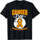 Kidney Cancer Free Support Kidney Cancer Survivor T-Shirt - T-Shirt | Black