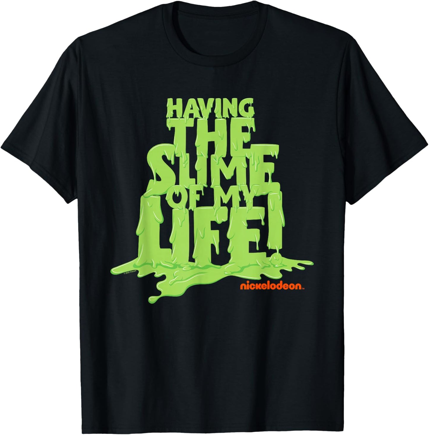Nickelodeon Slime Having The Slime of My Life T-Shirt - T-Shirt | Black