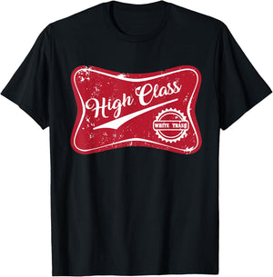 High Class White Trash Vintage Country & Women T-Shirt - T-Shirt | Black