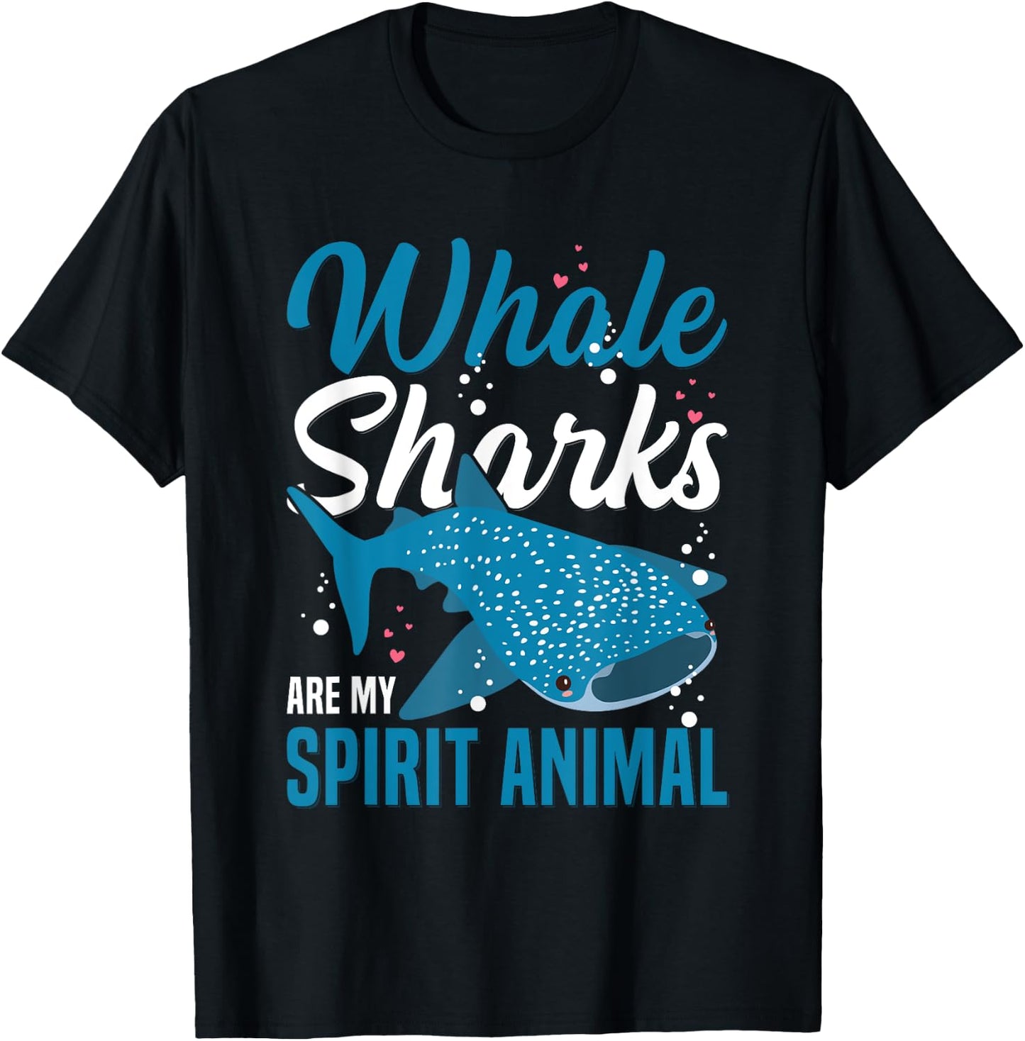Whale Shark Diving Quote for a Whale Shark Lover T-Shirt - T-Shirt | Black