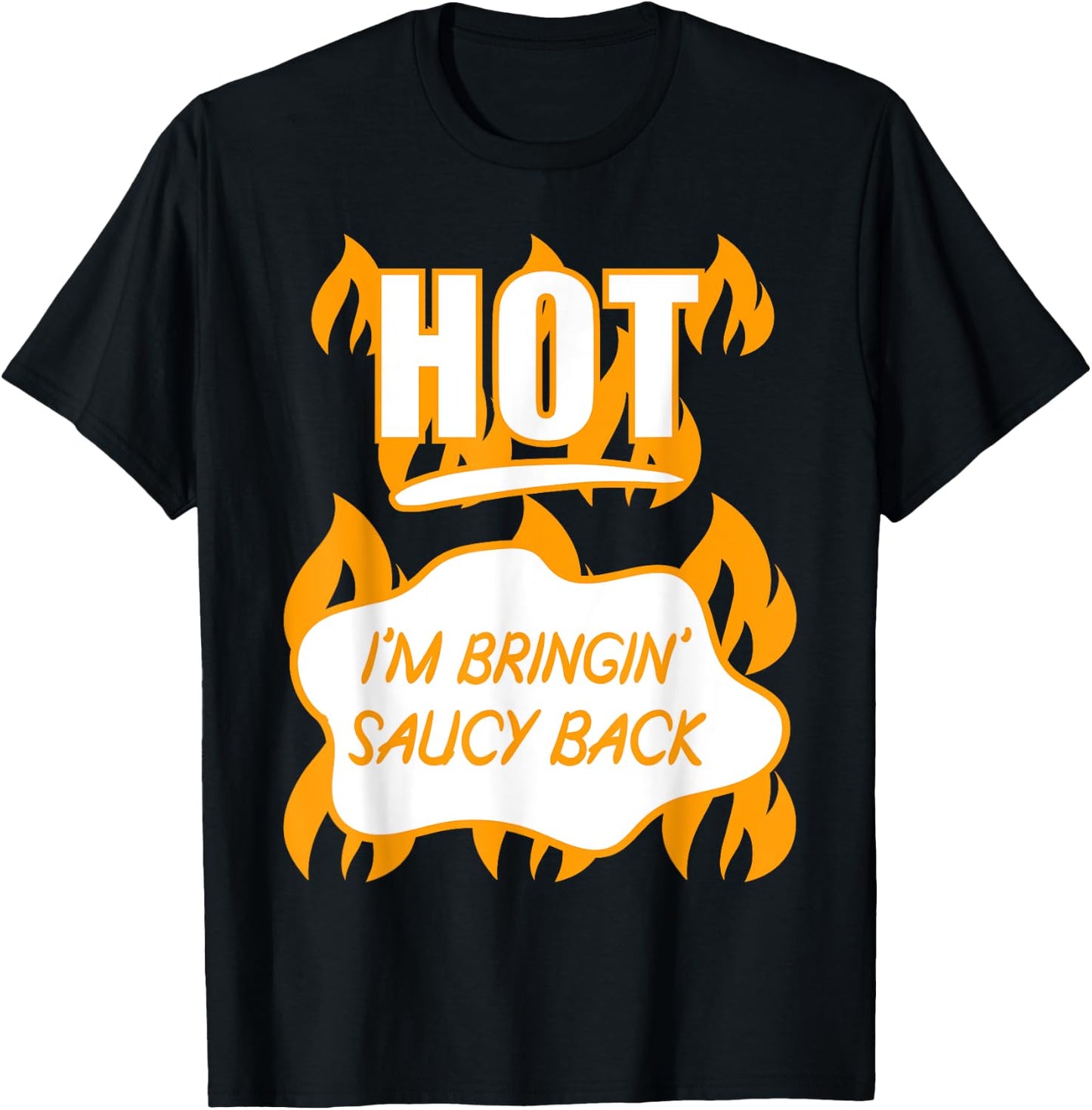 HOT SAUCES Group Halloween Costumes HOT TACO SAUCE T-Shirt - T-Shirt | Black