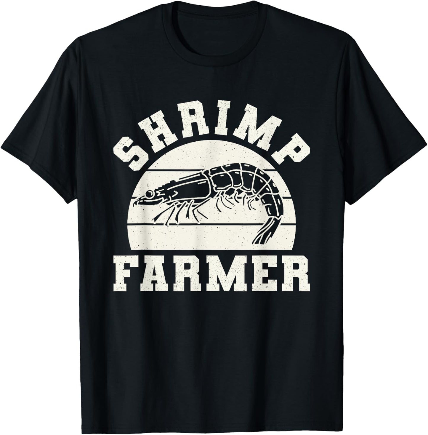 Shrimp Farmer Shrimp Seafood Shellfish T-Shirt - T-Shirt | Black