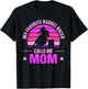 My Favorite Barrel Racer Calls Me Mom Rodeo Barrel Racing T-Shirt - T-Shirt | Black