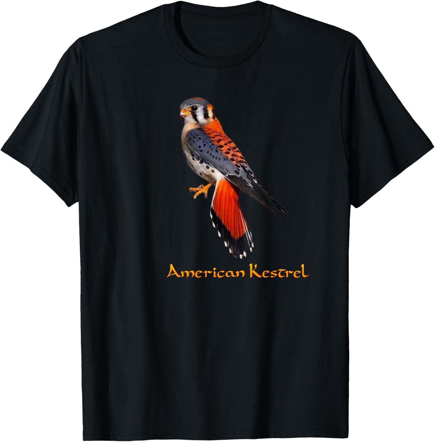American Kestrel T-Shirt - T-Shirt | Black