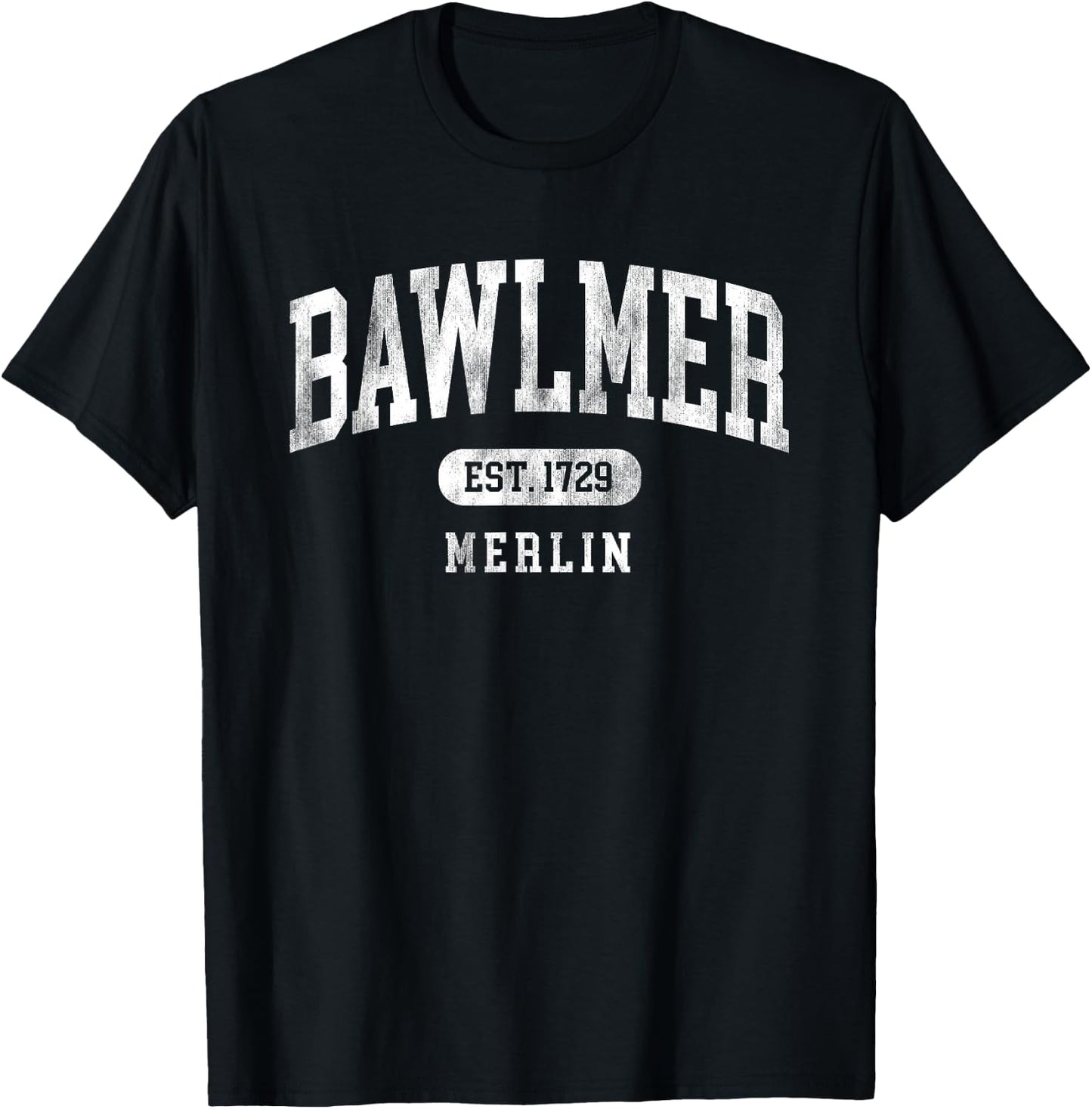 Bawlmer Merlin Charm City Funny Baltimore slang souvenir T-Shirt - T-Shirt | Black