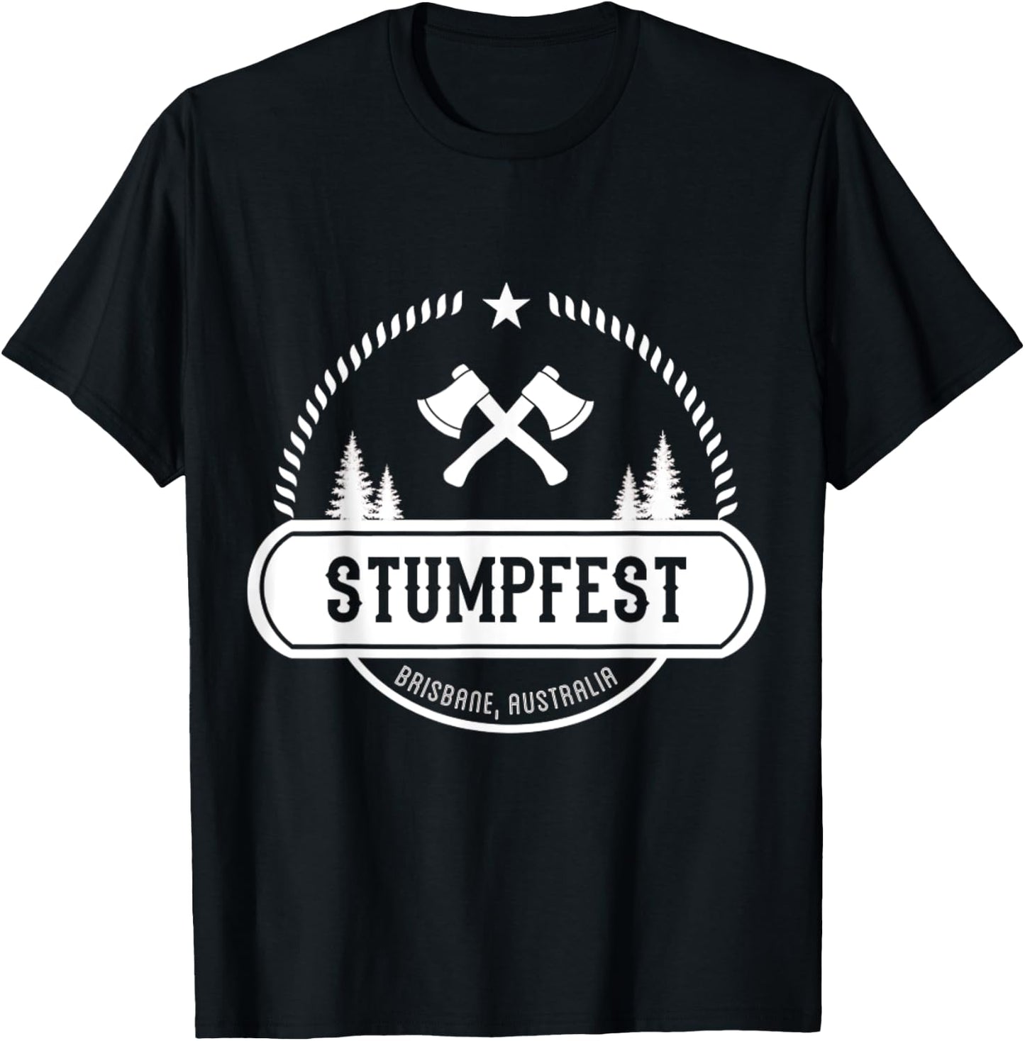Stumpfest 2023 Brisbane Get Sweaty T-Shirt - T-Shirt | Black