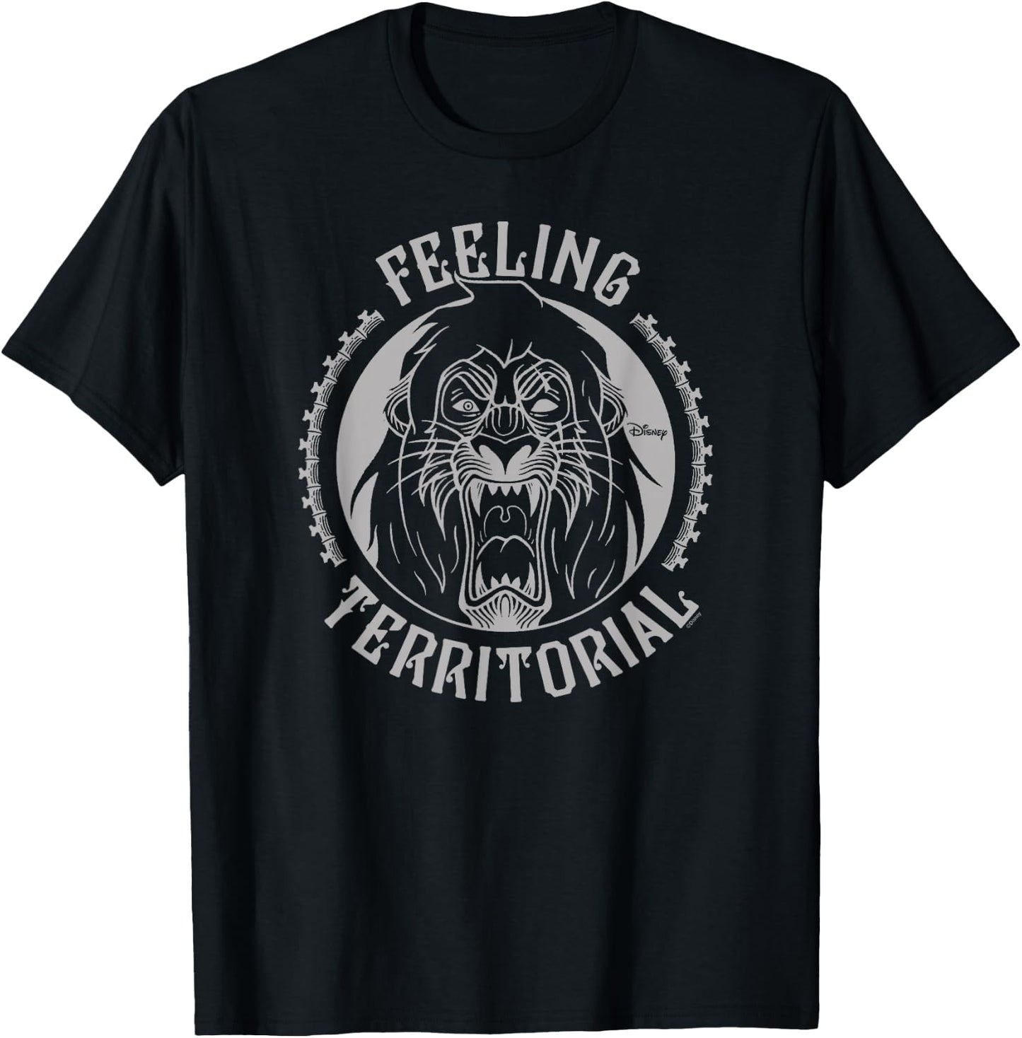 Disney Villains - Scar Feeling Territorial T-Shirt - T-Shirt | Black