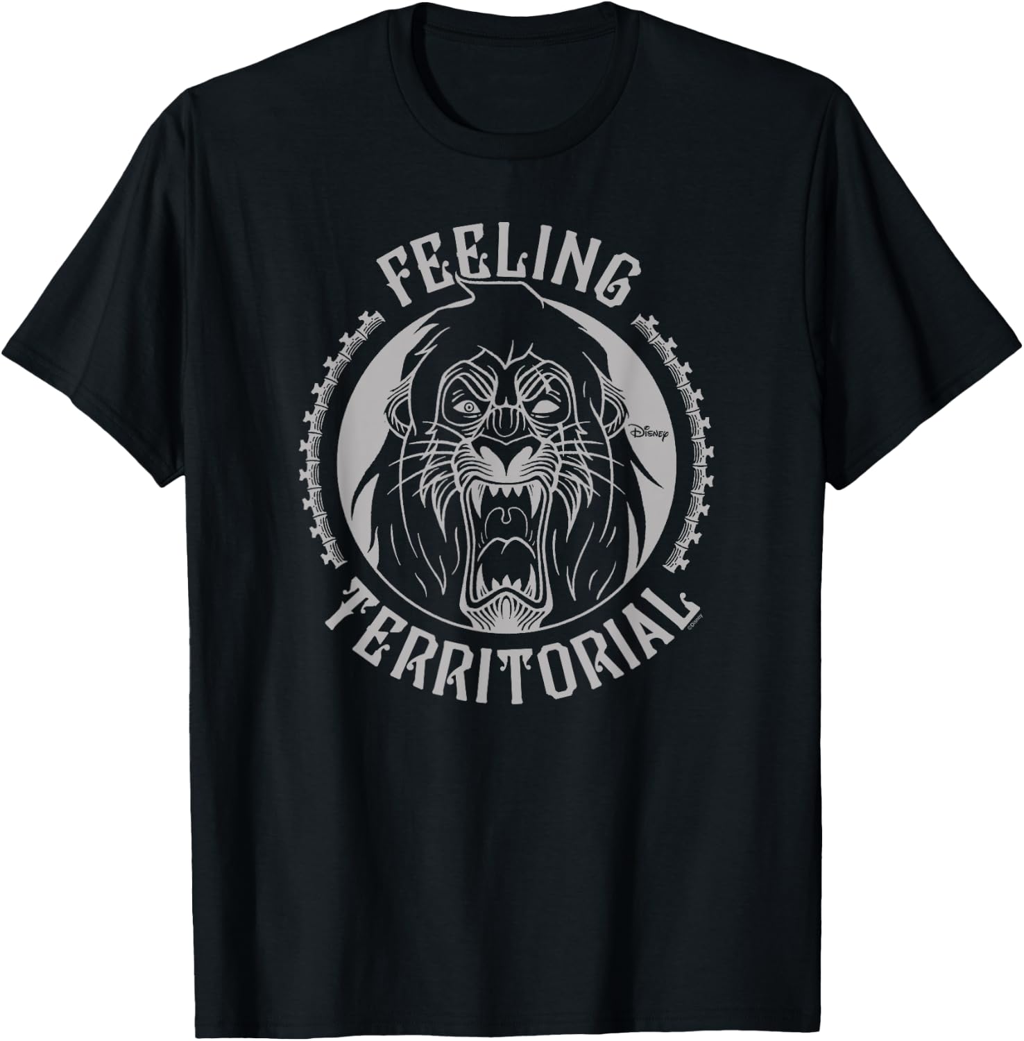 Disney Villains - Scar Feeling Territorial T-Shirt - T-Shirt | Black
