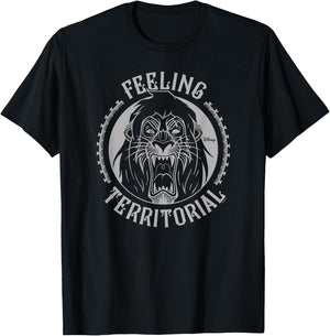 Disney Villains - Scar Feeling Territorial T-Shirt - T-Shirt | Black