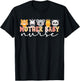 Mother Baby Nurse Boho Postpartum Nurse Mom Baby Nurse T-Shirt - T-Shirt | Black