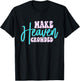 Make Heaven Crowded Groovy faith T-Shirt - T-Shirt | Black
