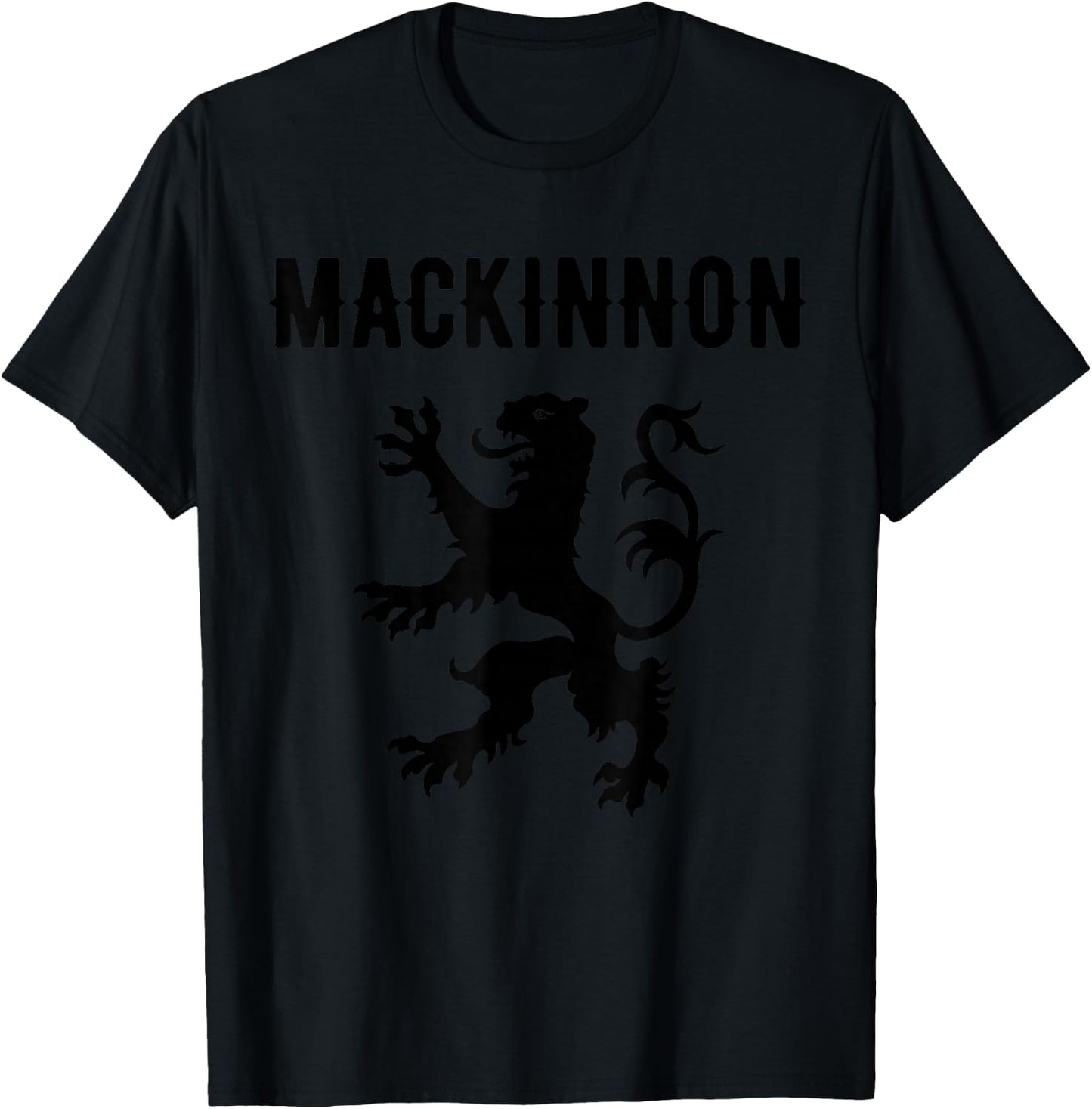 Mackinnon Clan Scottish Family Name Scotland Heraldry T-Shirt - T-Shirt | Black