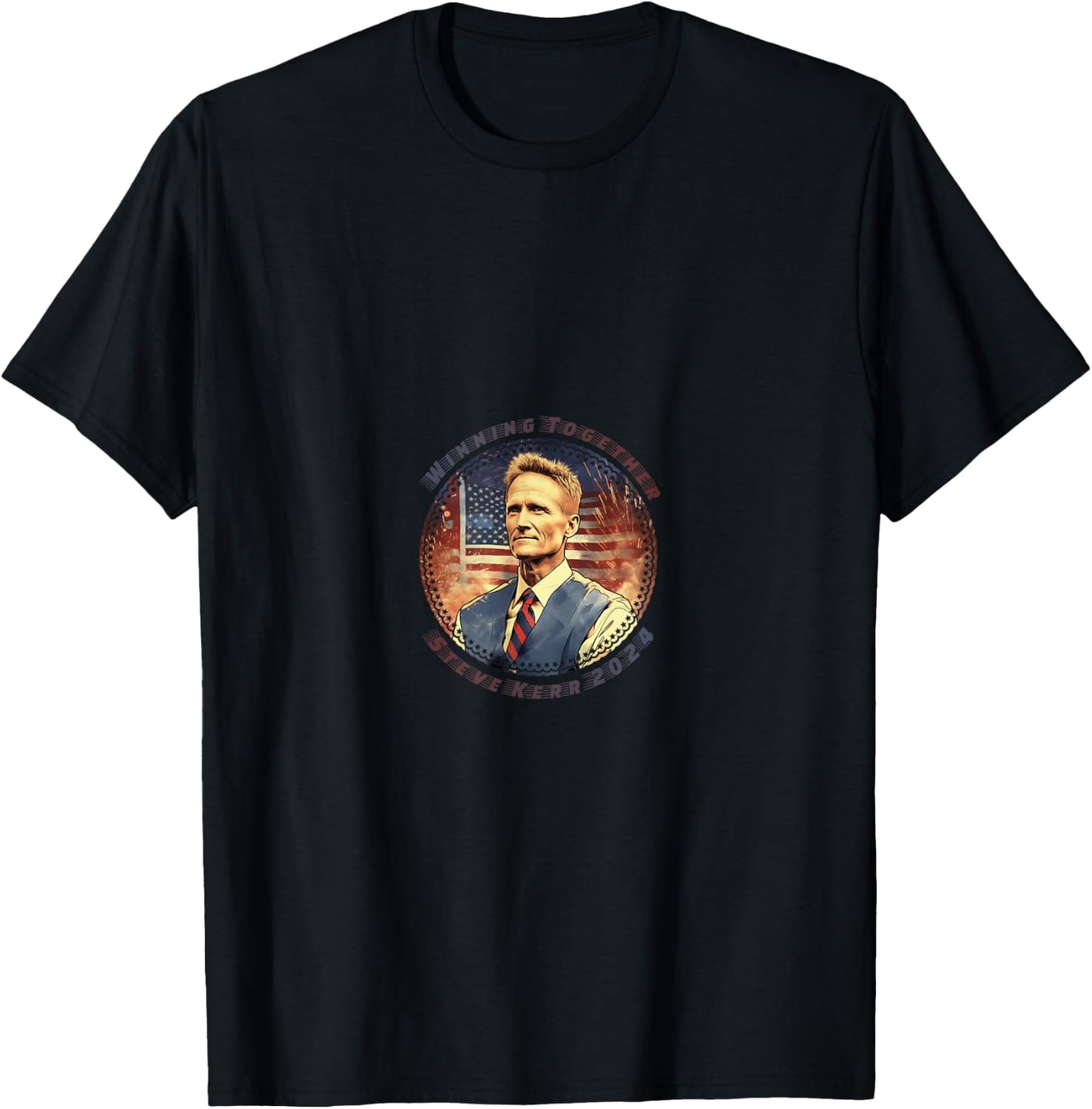 Steve Kerr for President of the United States 2024 T-Shirt - T-Shirt | Black