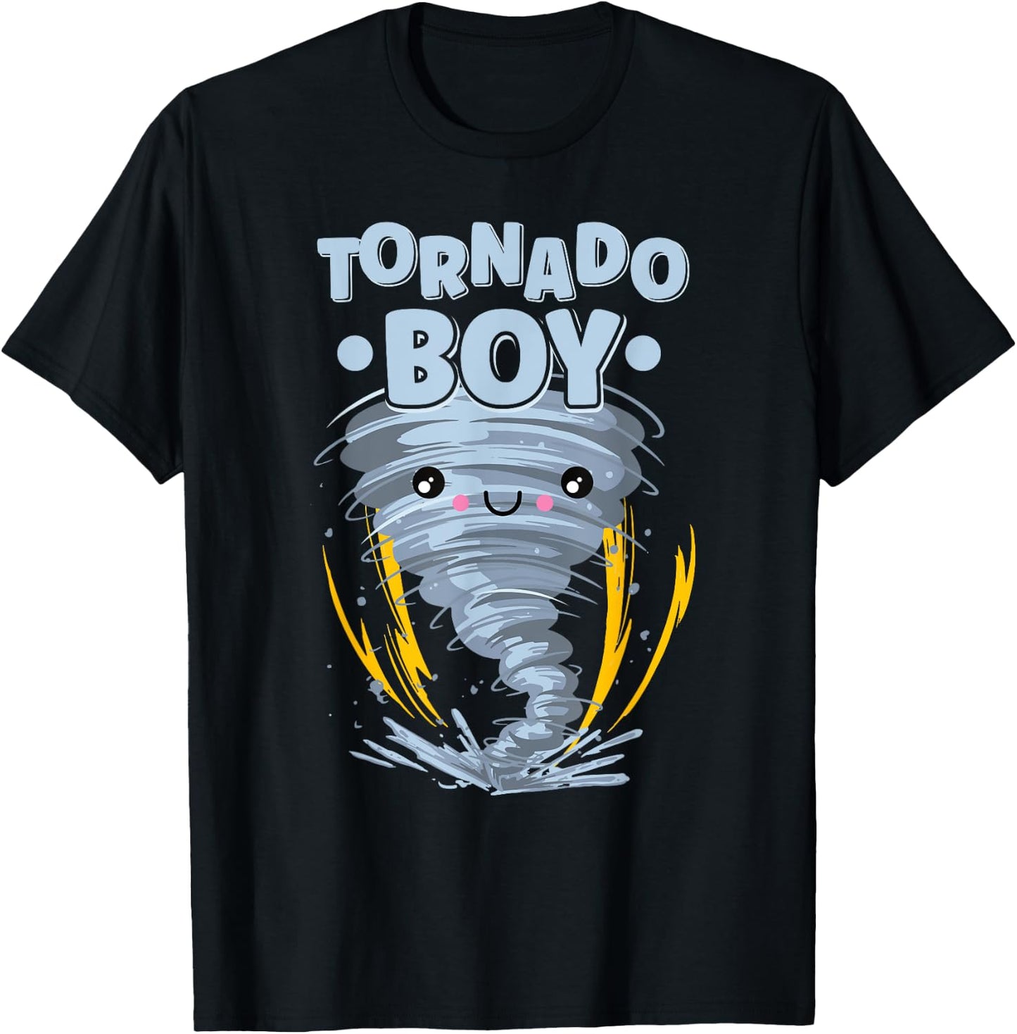 Storm Chaser - Tornado Boy T-Shirt - T-Shirt | Black