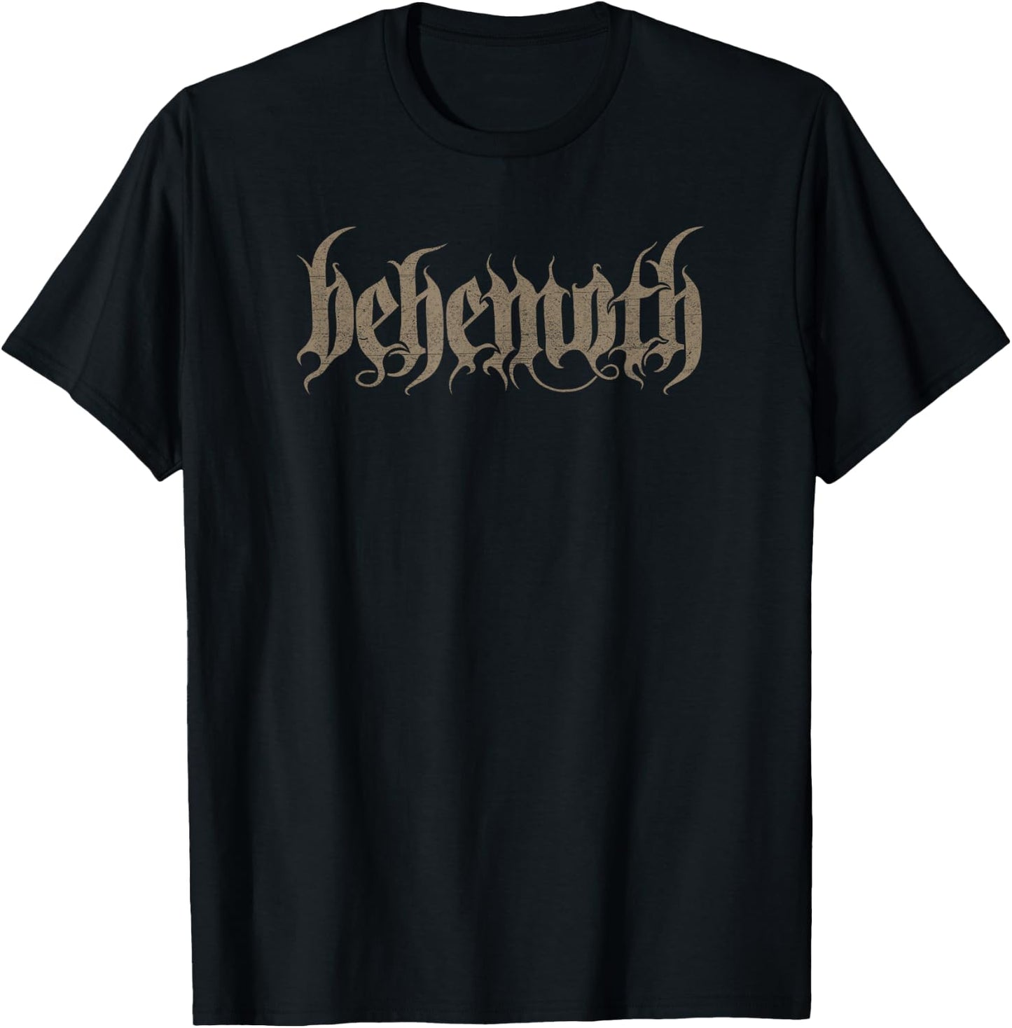 Behemoth – Gold Logo T-Shirt - T-Shirt | Black