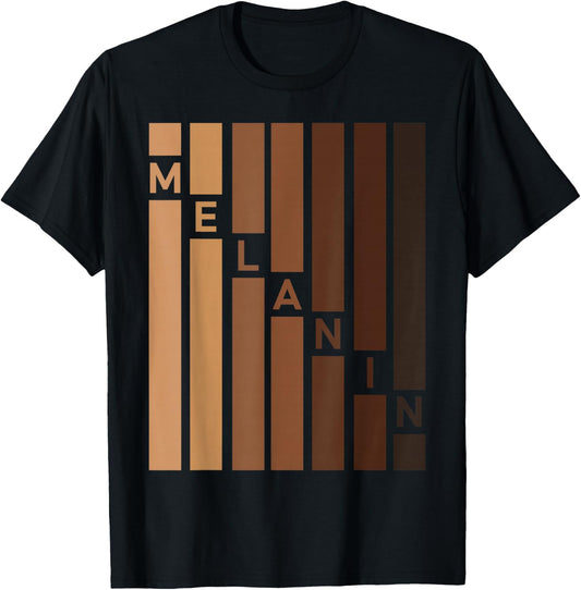 Black Pride Melanin Girls Afro Queens Melanin T-Shirt - T-Shirt | Black