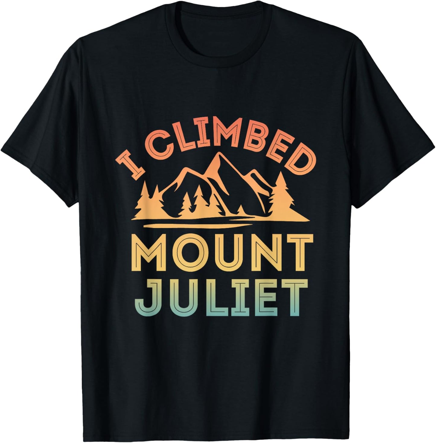 Ich habe den Mount Juliet - Klettern T-Shirt - T-Shirt | Black