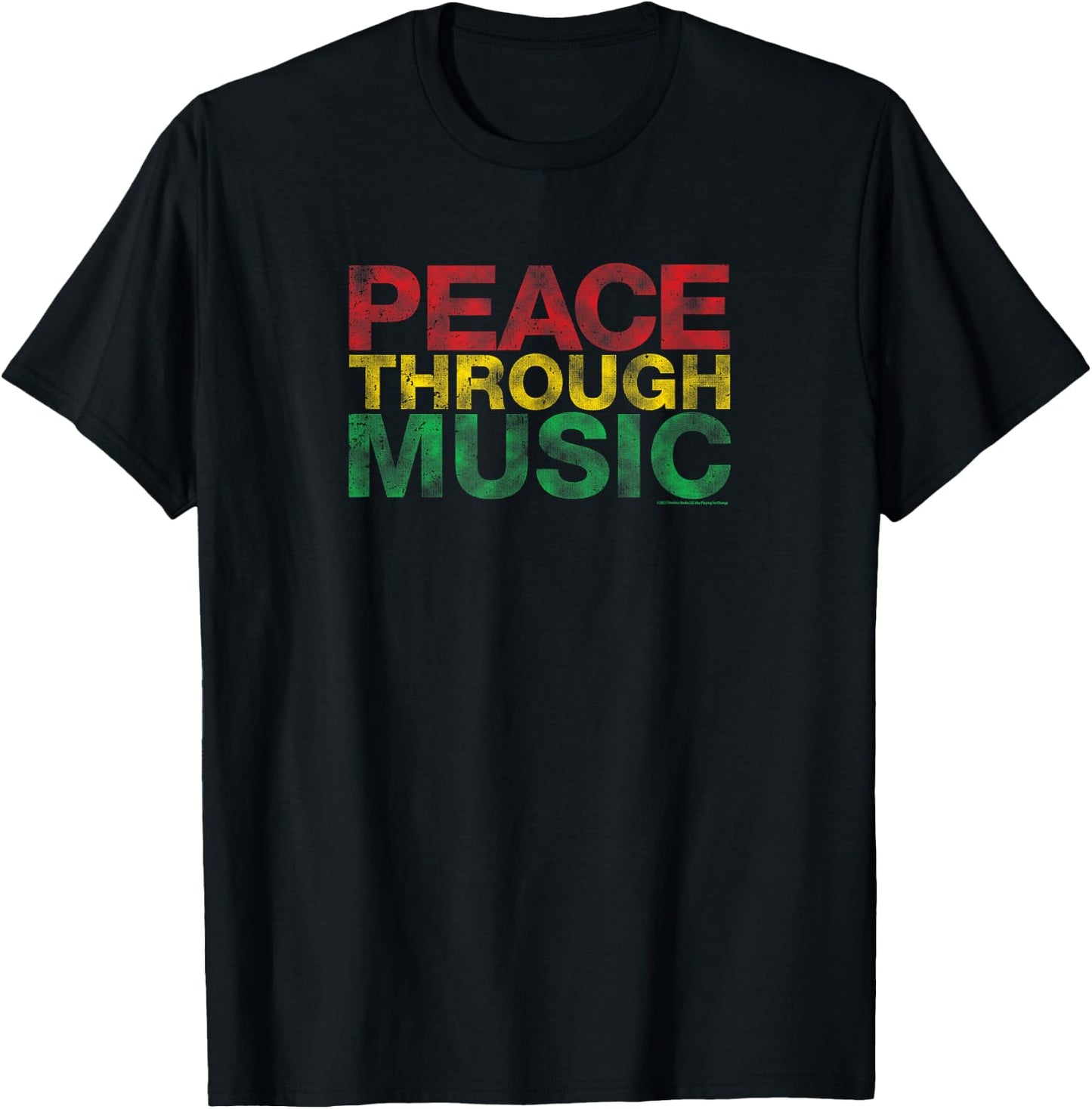 Playing for Change Peace Through Music T-Shirt - T-Shirt | Black