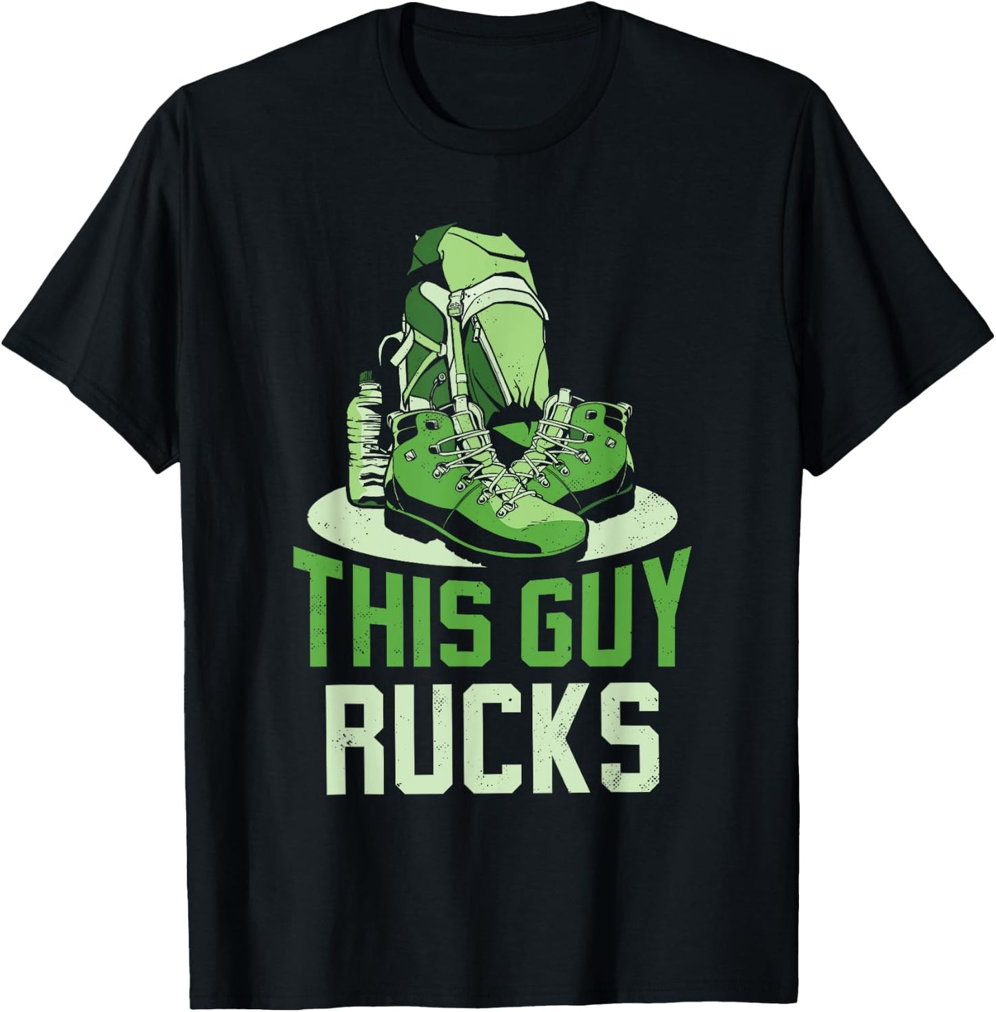 This Guy Rucks Workout Rucksack Backpack Ruck Rucking T-Shirt - T-Shirt | Black