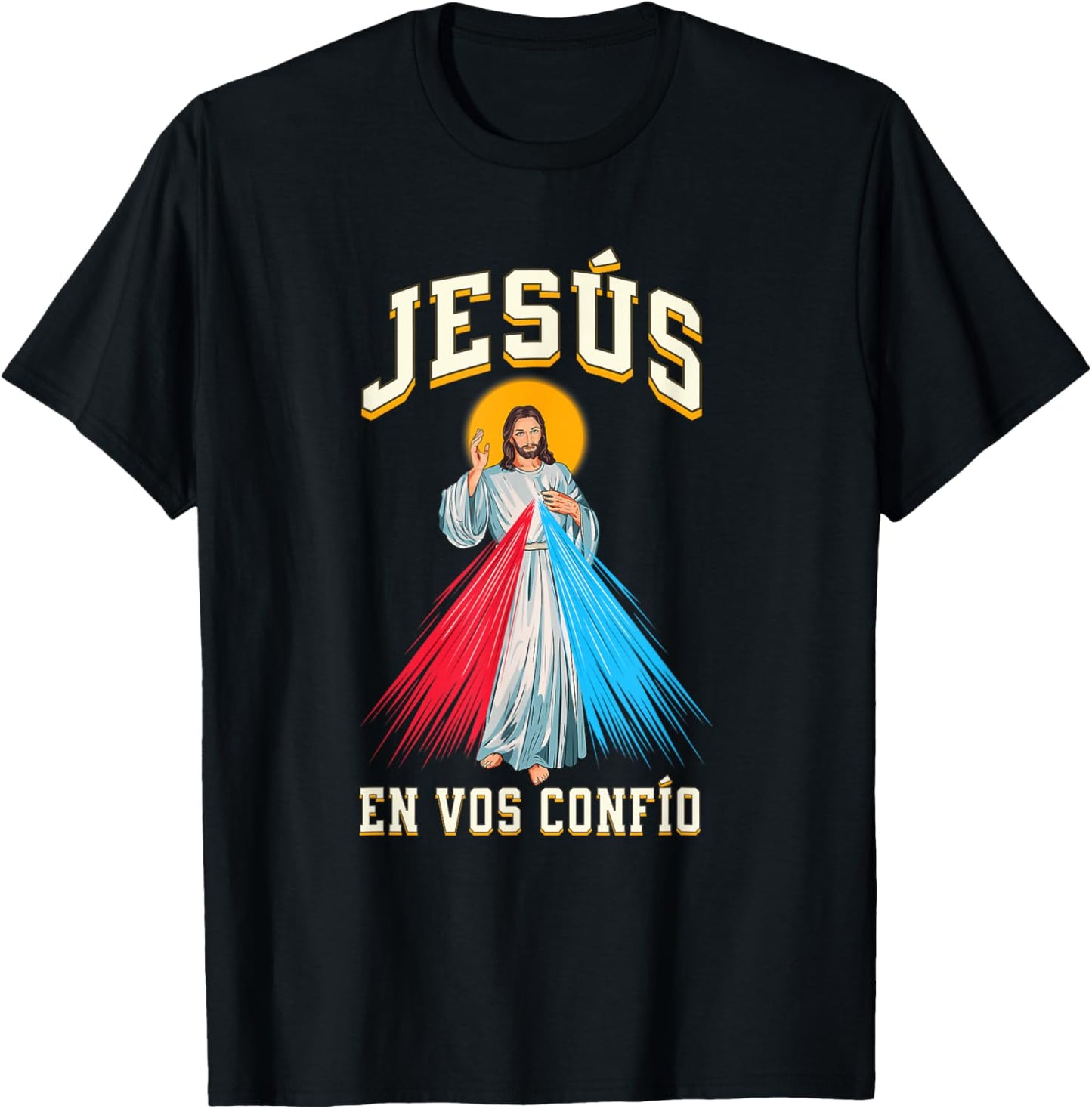 JESÚS en Vos Confío T-Shirt - T-Shirt | Black
