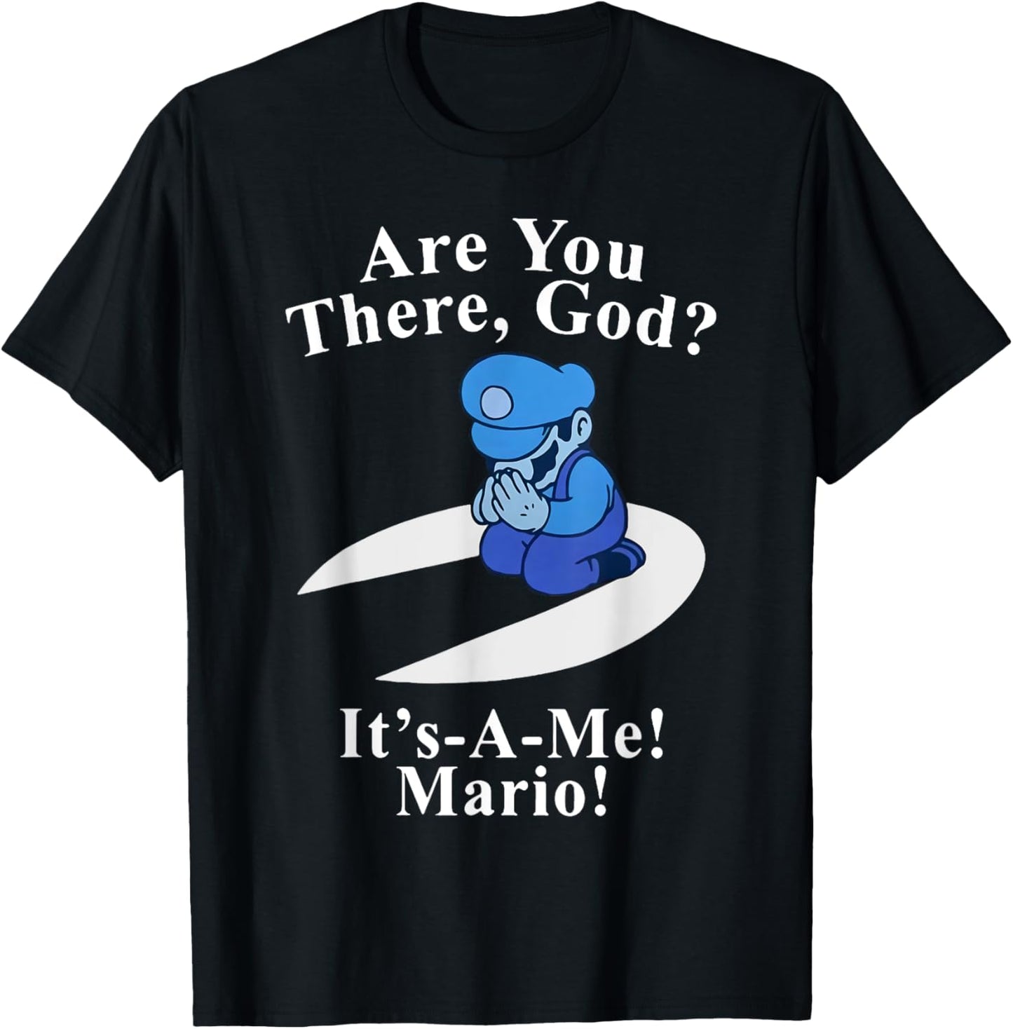 Are You There God It's A Me Funny Jesus T-Shirt - T-Shirt | Black