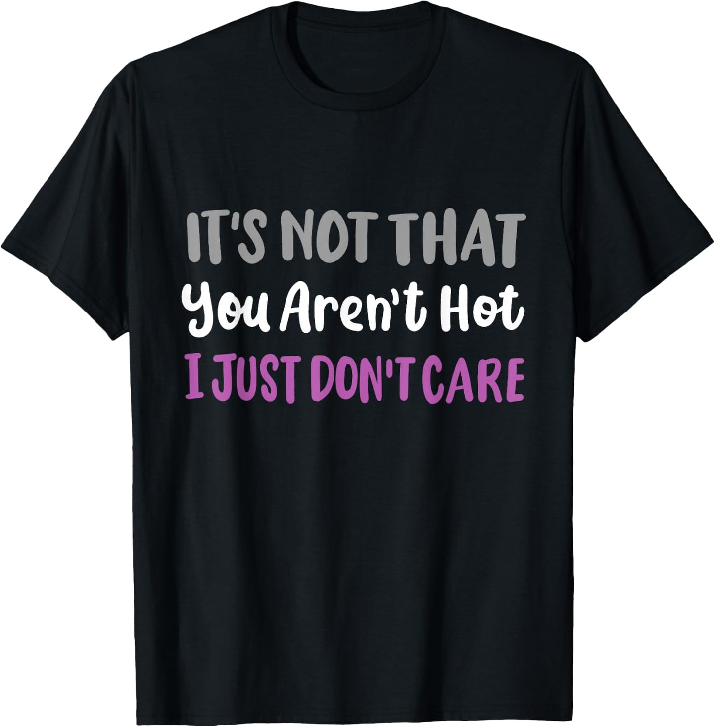 Asexual Pride Flag Ace Pride Asexuality Aromantic Funny T-Shirt - T-Shirt | Black