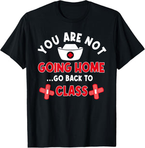 School Nurse Student Nursing Licensed Health Practitioners T-Shirt - T-Shirt | Black