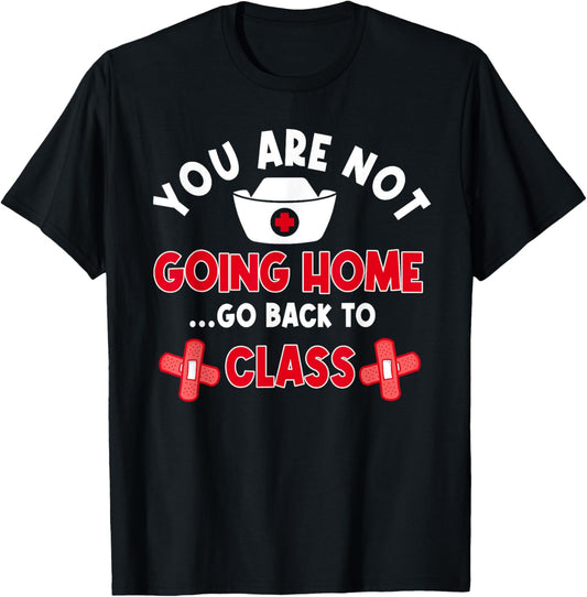 School Nurse Student Nursing Licensed Health Practitioners T-Shirt - T-Shirt | Black