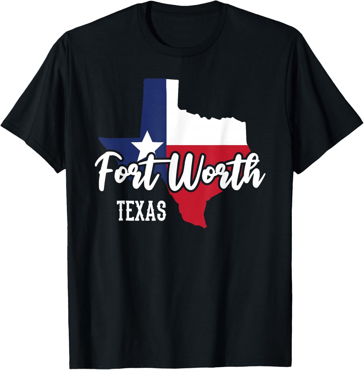 Fort Worth Texas Pride T-Shirt - T-Shirt | Black