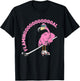 Flamingooooal Flamingo Men or Women Ice Hockey T-Shirt - T-Shirt | Black