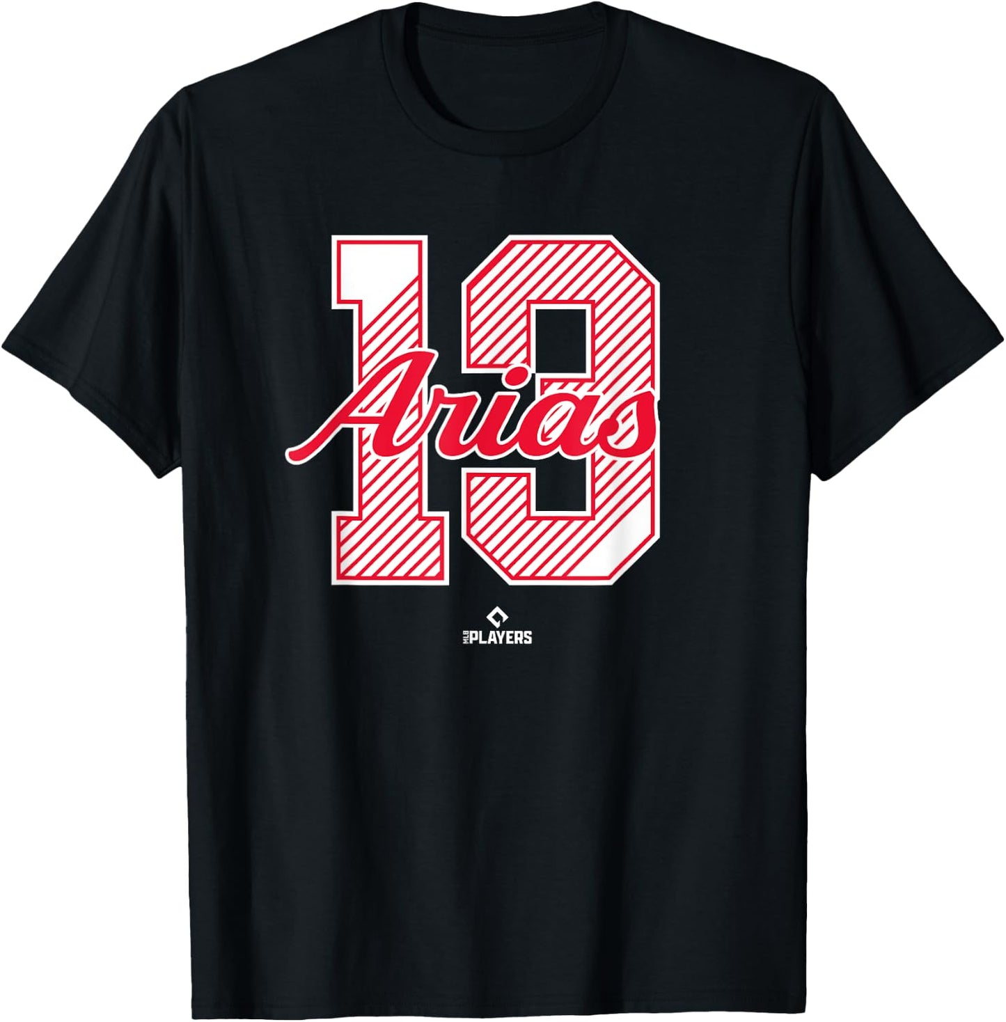 Gabriel Arias 13 Cleveland MLBPA T-Shirt - T-Shirt | Black