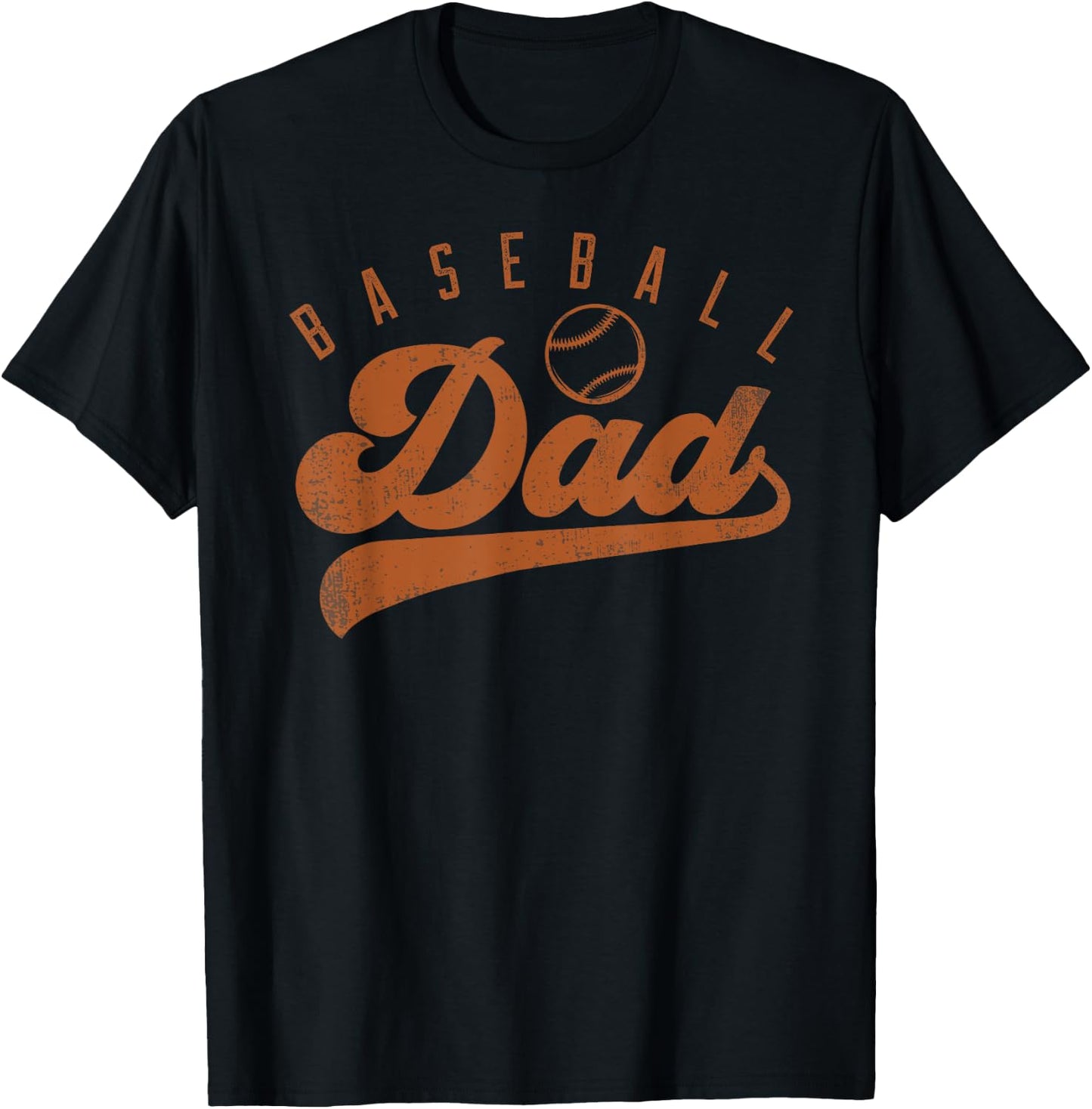 Baseball Dad T-Shirt - T-Shirt | Black