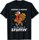 Marathon Running Turkey Trot Funny Thanksgiving Team T-Shirt - T-Shirt | Black