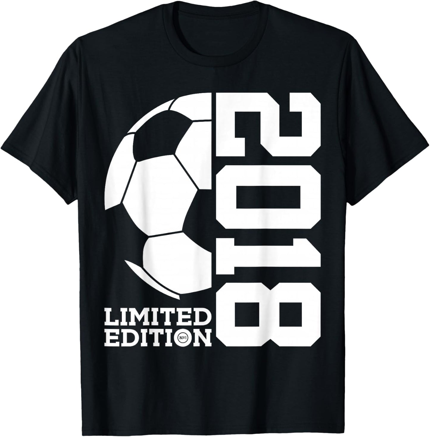 8th BIRTHDAY SOCCER LIMITED EDITION 2018 T-Shirt - T-Shirt | Black