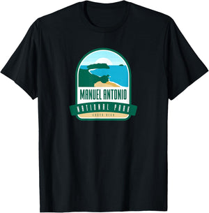 Manuel Antonio National Park - Costa Rica T-Shirt - T-Shirt | Black