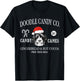 Funny Santa Bernedoodle Doodle Mom Christmas Vintage Holiday T-Shirt - T-Shirt | Black