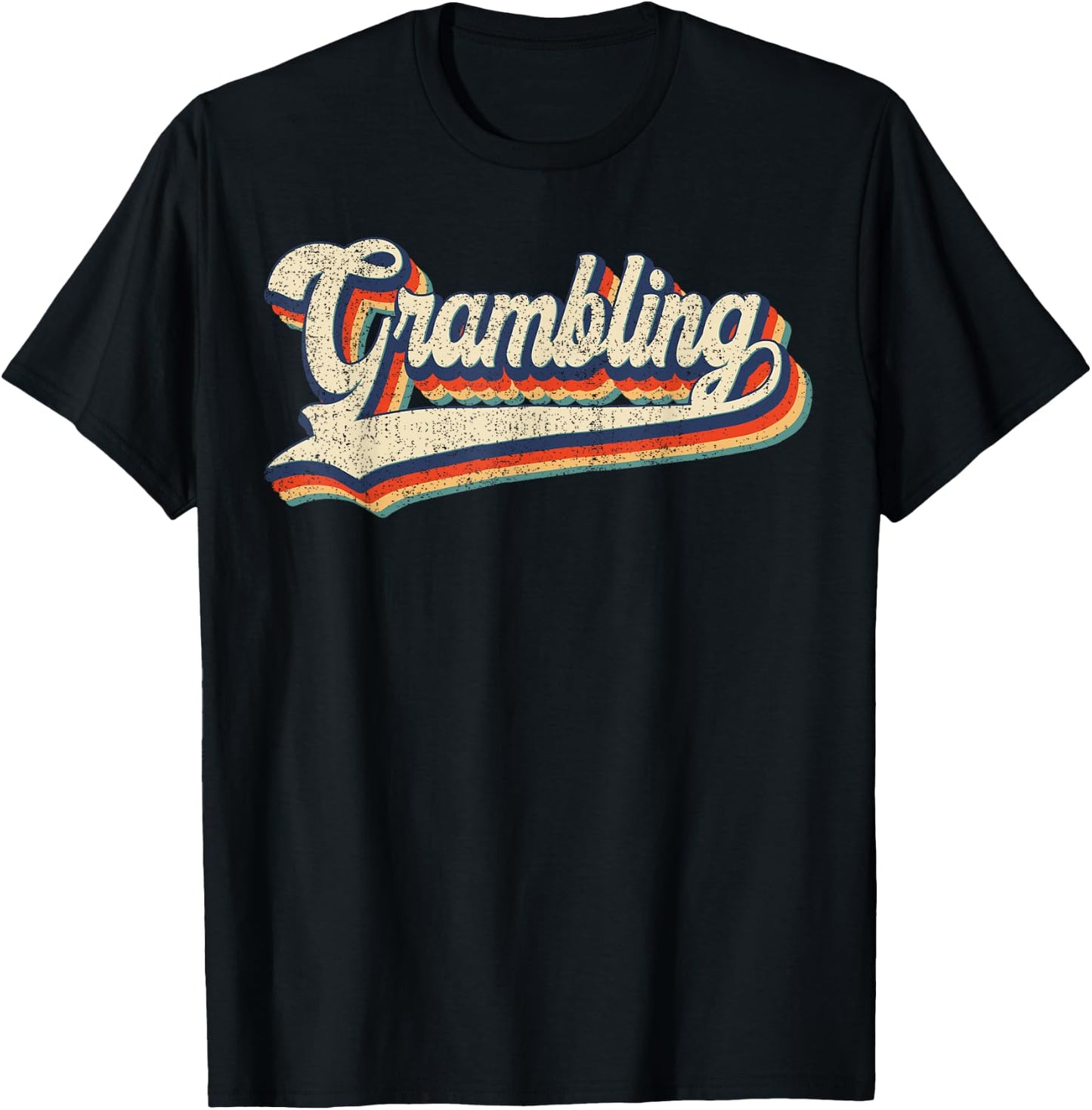 Gram bling school sport name vintage retro Gift T-Shirt - T-Shirt | Black