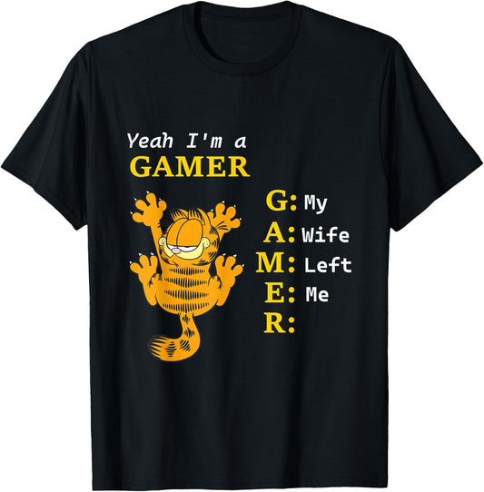 yeah im a gamer Men's -Adults Black Small Classic Fit Short Sleeve T-Shirt - T-Shirt | Black