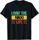 Nikki Name T-Shirt - T-Shirt | Black