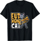 Euphonicat - Cat with euphonium T-Shirt - T-Shirt | Black