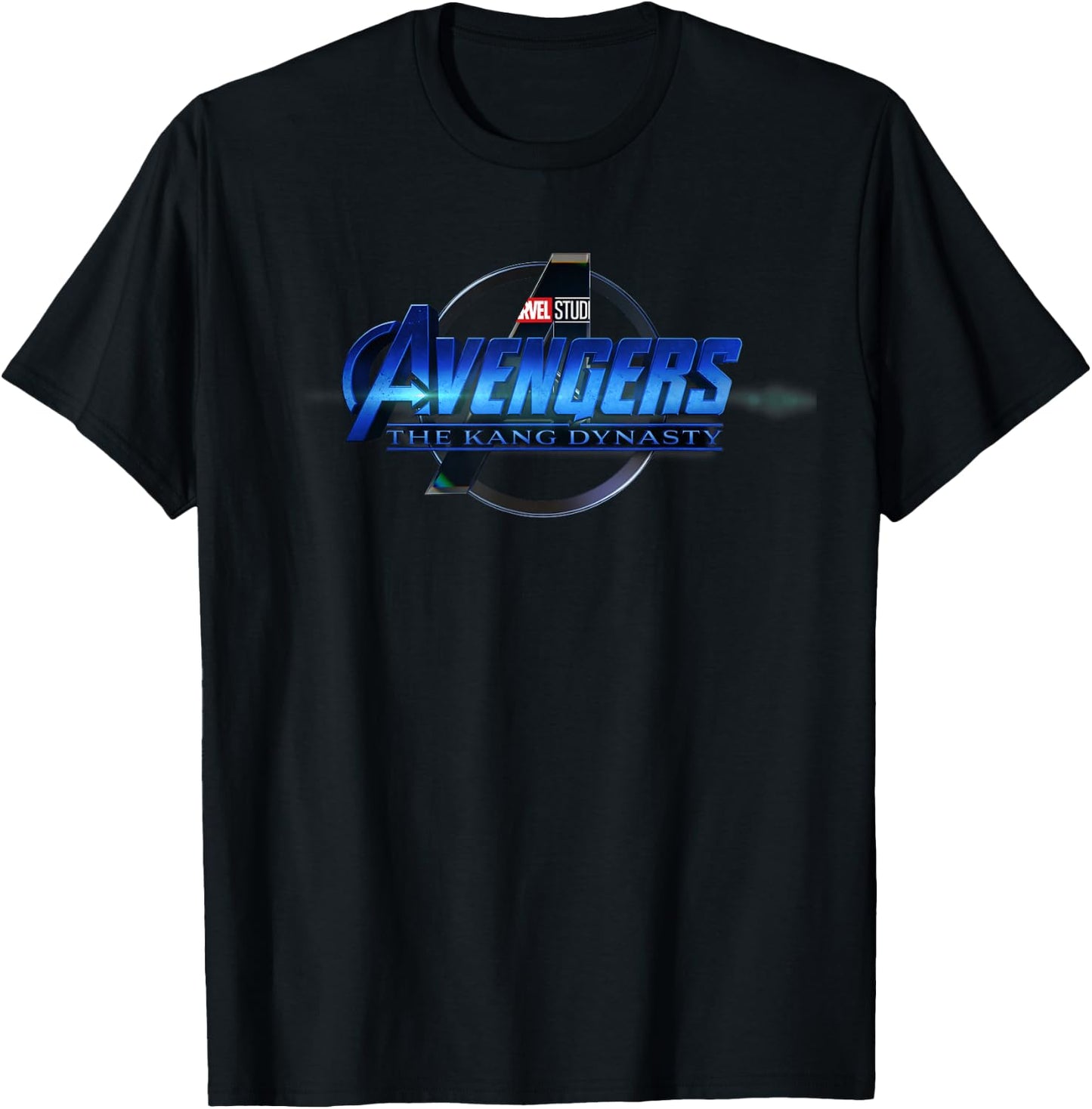 Marvel Studios Avengers: The Kang Dynasty MCU Movie Logo T-Shirt - T-Shirt | Black
