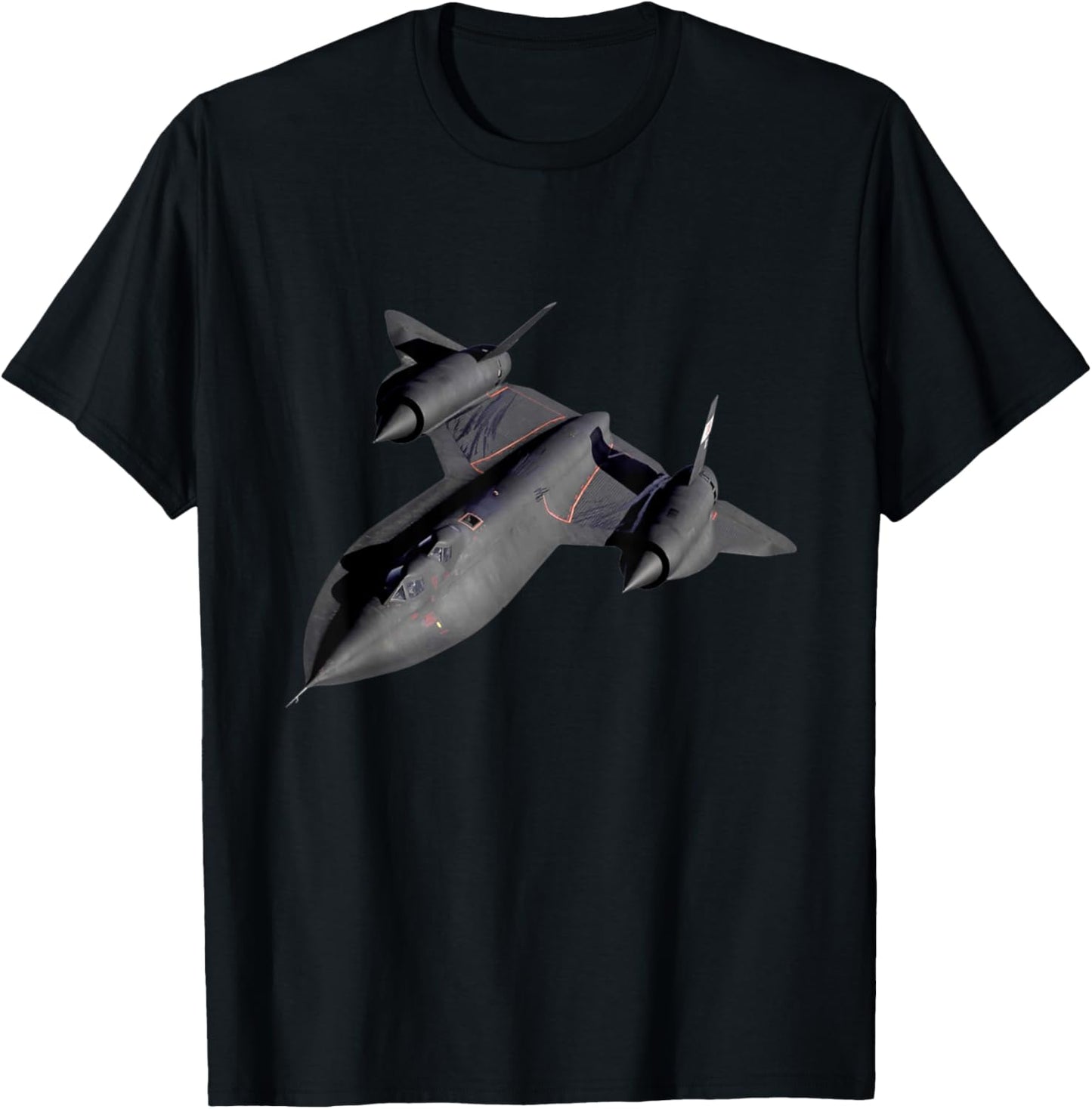 SR-71 Blackbird Airplane T-Shirt - T-Shirt | Black